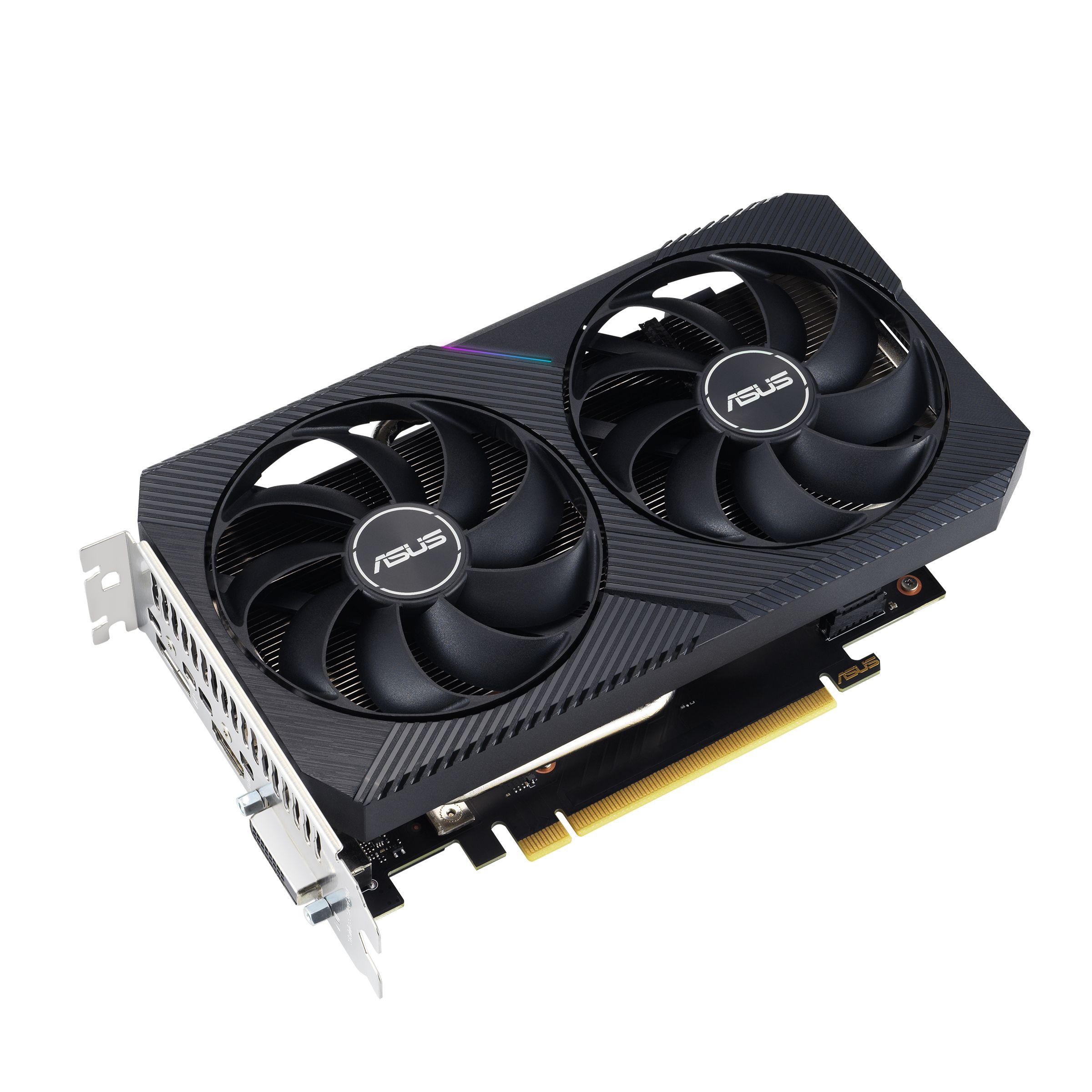 Placa Gráfica ASUS DUAL-RTX3050-O8G-V2 (GeForce RTX 3050 - 14 Gbit/s - 8 GB - Preto), miniatura 2
