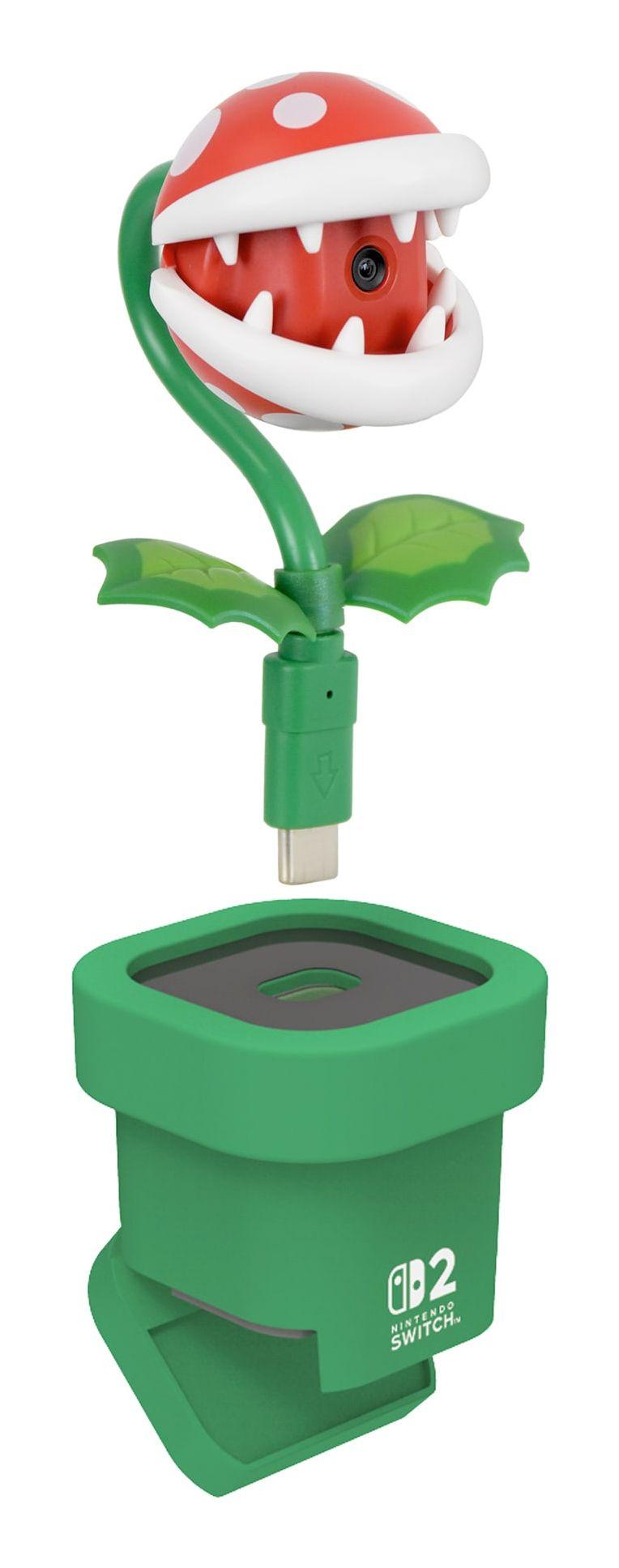 Câmara Web NINTENDO Switch 2 Piranha Plant (640 x 480 pixels - USB-C - Com fios - Multicor), miniatura 5