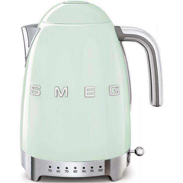 Jarro Elétrico SMEG KLF04PGEU (2400 W - 1,7 l - Altura 27,5 cm - Verde Pastel)
