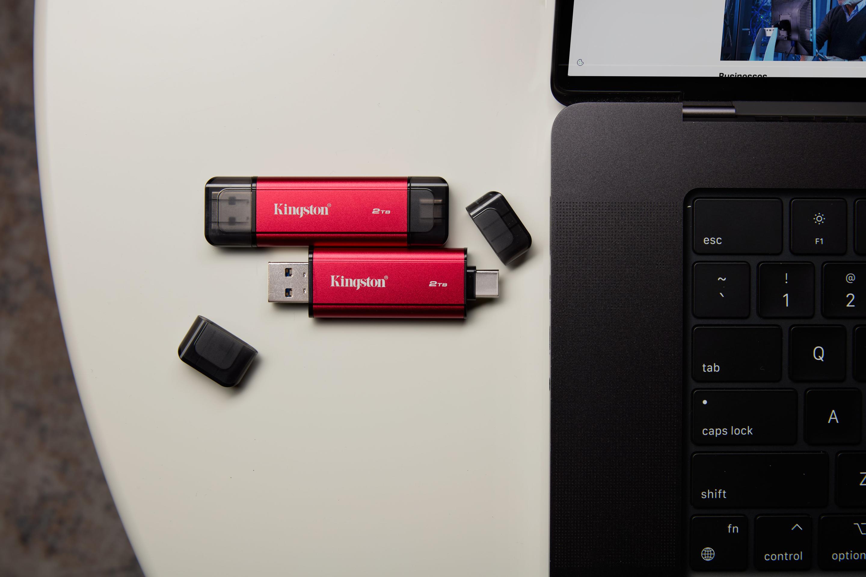 SSD KINGSTON Dual Portable SPSD/2TB (2 TB - Portátil - USB 3.2 Gen 2 - Preto e Vermelho), miniatura 11