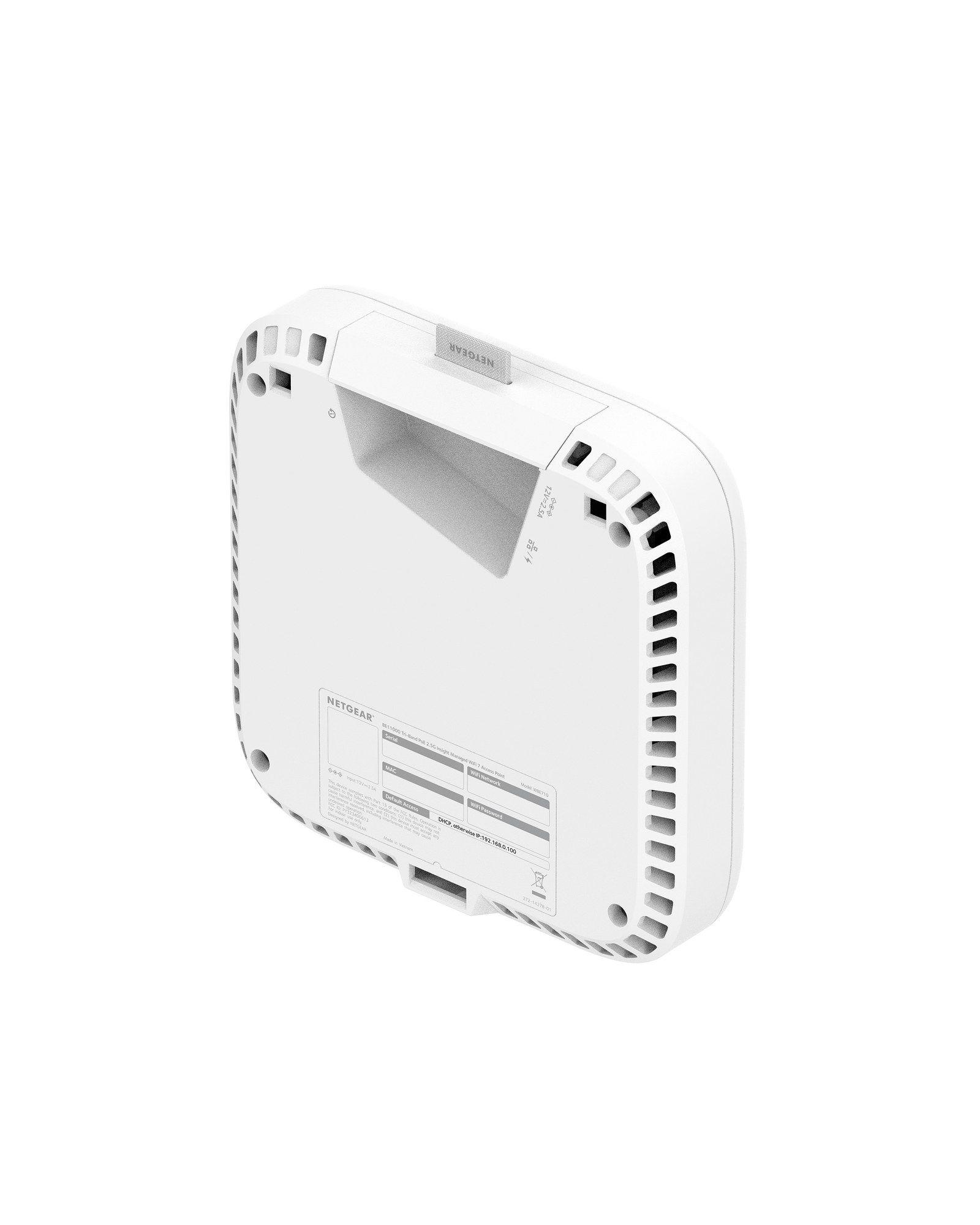 Ponto de Acesso NETGEAR WBE718-111EUS (9400 Mbit/s - 2,4 GHz, 5 GHz e 6 GHz - 10/100/1000/2500Base-T - Branco) — miniatura 15