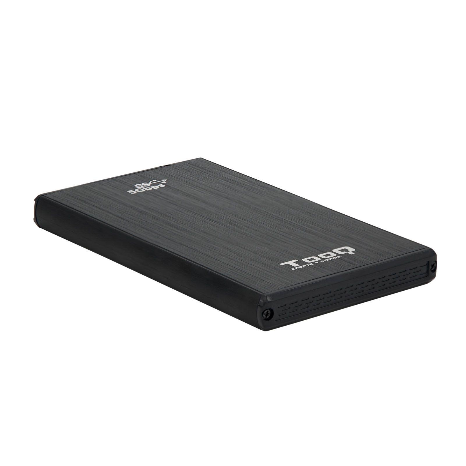 Caixa Externa TOOQ TQE-2522B (3 TB - 2.5" - USB 3.0 - Preto)