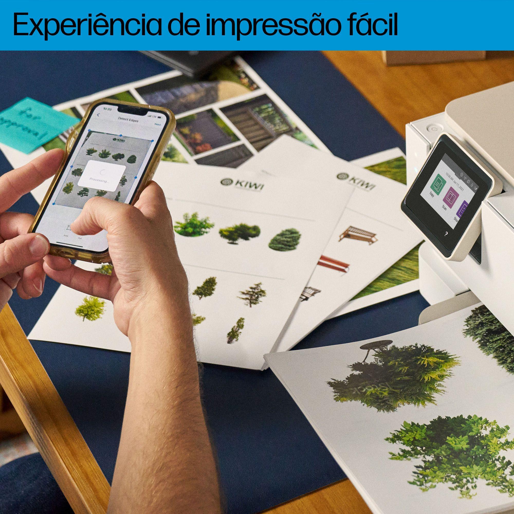 Impressora Multifunções HP ENVY Inspire 7920e (A4 - Impressão a cores - 125 folhas - Bege), miniatura 9