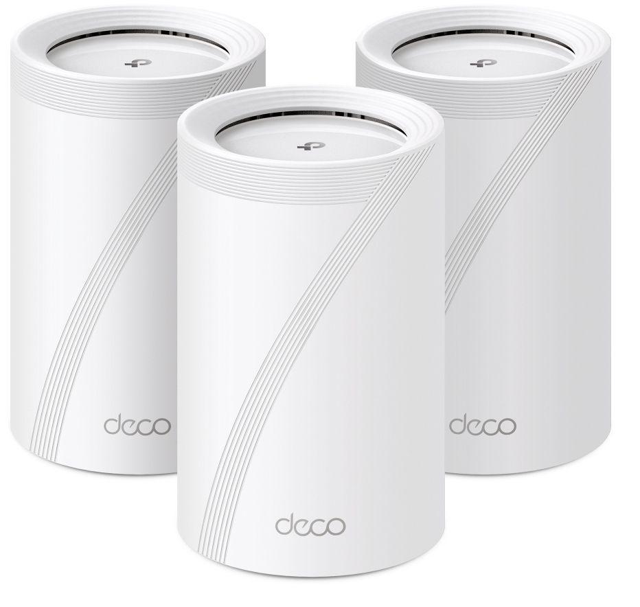 Sistema de Rede Mesh TP-LINK Deco BE65 (Wi-Fi 7 - 9300 Mbit/s - 3 unidades - Branco)