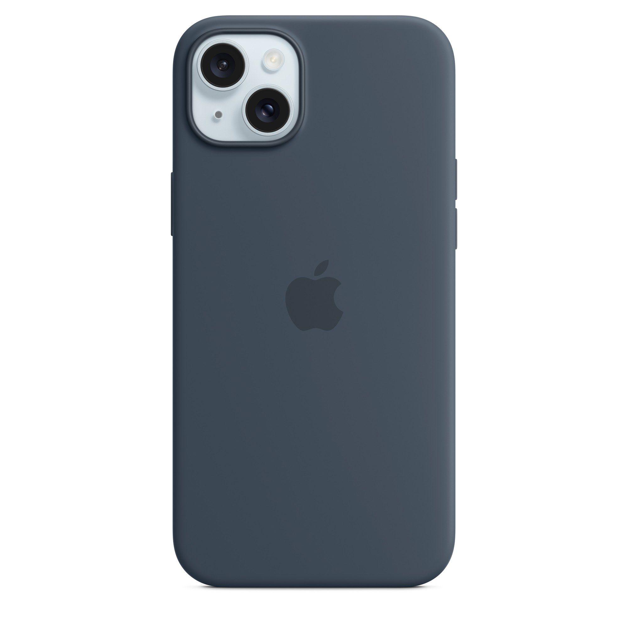 Capa de Silicone VENTION KUFL0-20 (iPhone 15 Plus - Silicone - Azul Meia-Noite) — miniatura 2