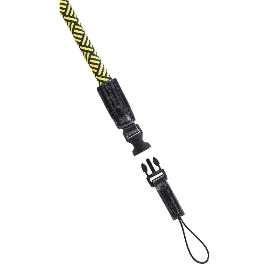 Correia para Câmara HAMA Braid 120 (Preto/Amarelo), miniatura 4