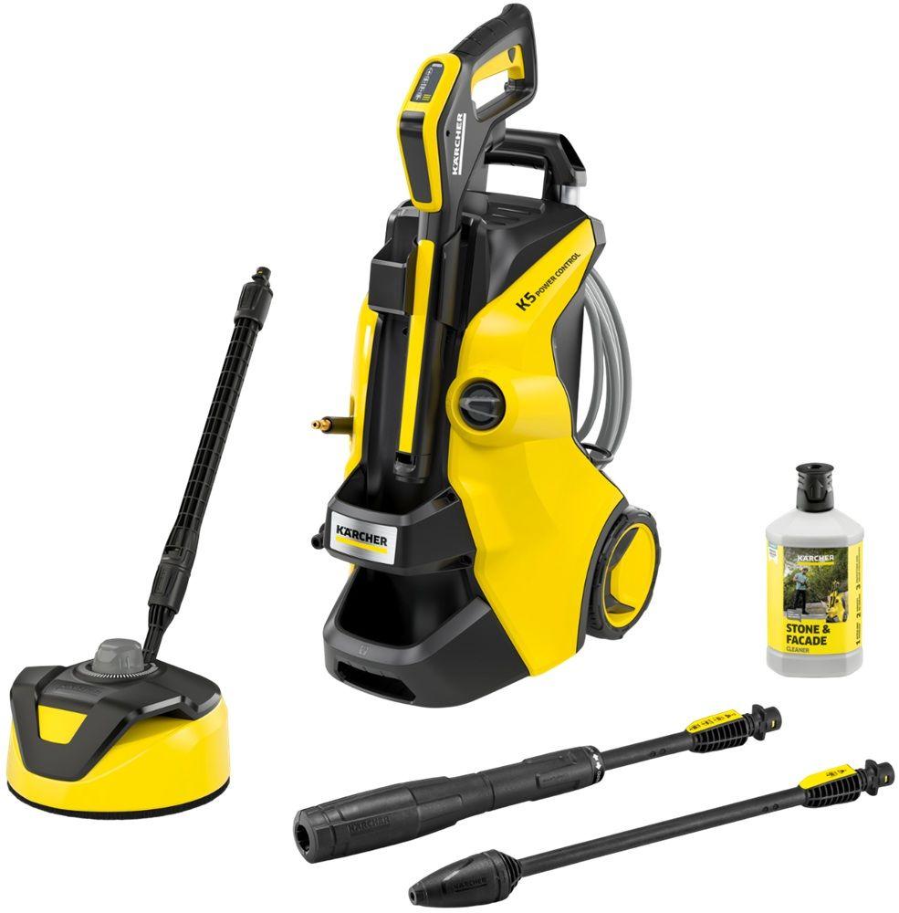 Lavadora de Alta Pressão KÄRCHER K 5 Power Control Flex Home (Preto/Amarelo)