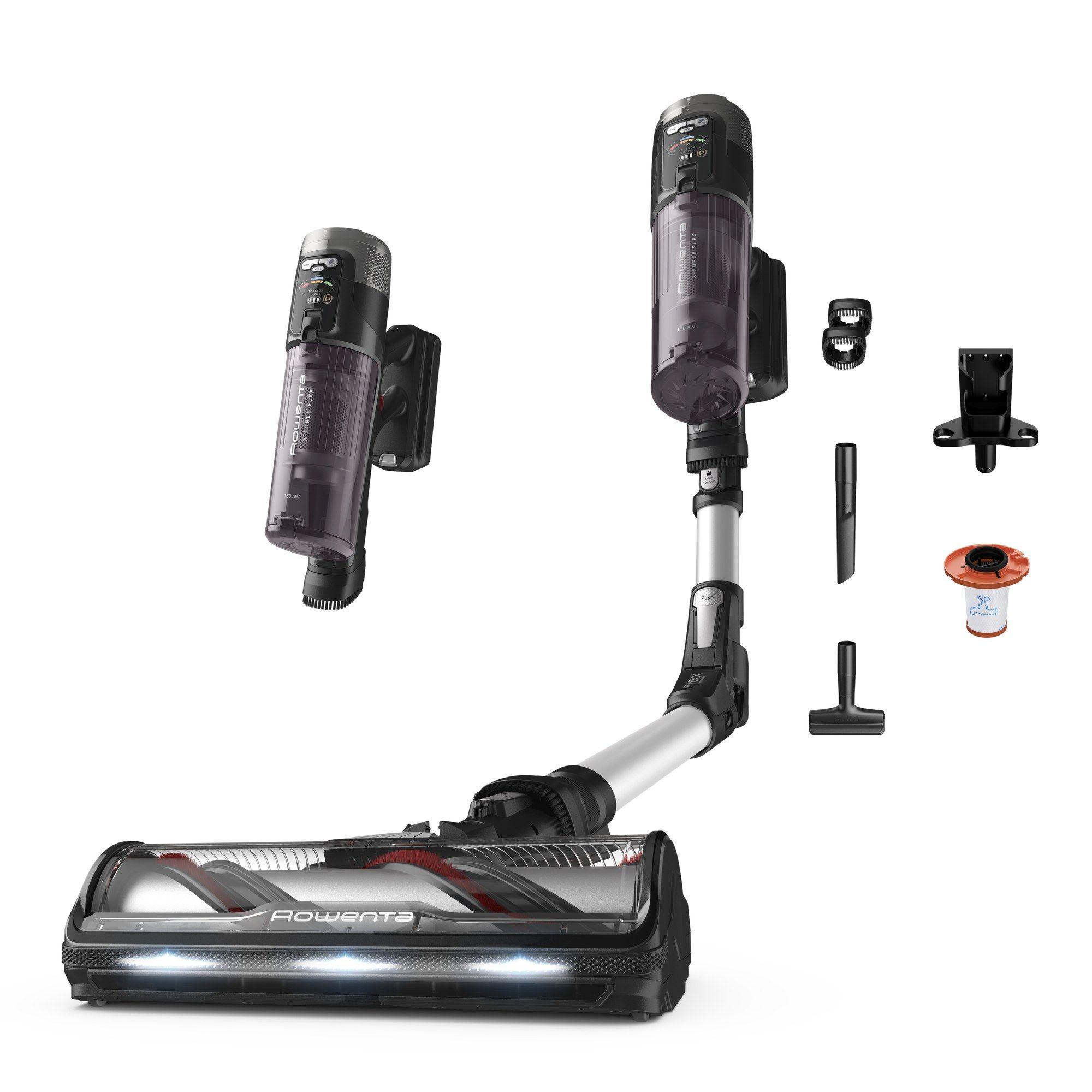 Aspirador Vertical 2 em 1 ROWENTA X-FORCE FLEX 13.60 ALLERGY RH9A36 (Altura 113 cm - Roxo)