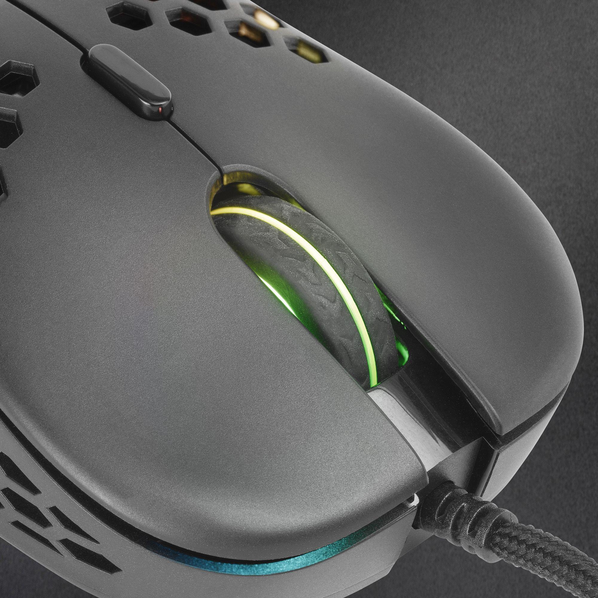 Rato Gaming MARS GAMING MM55 (Mão direita - 12800 DPI - Ótico - Preto), miniatura 3