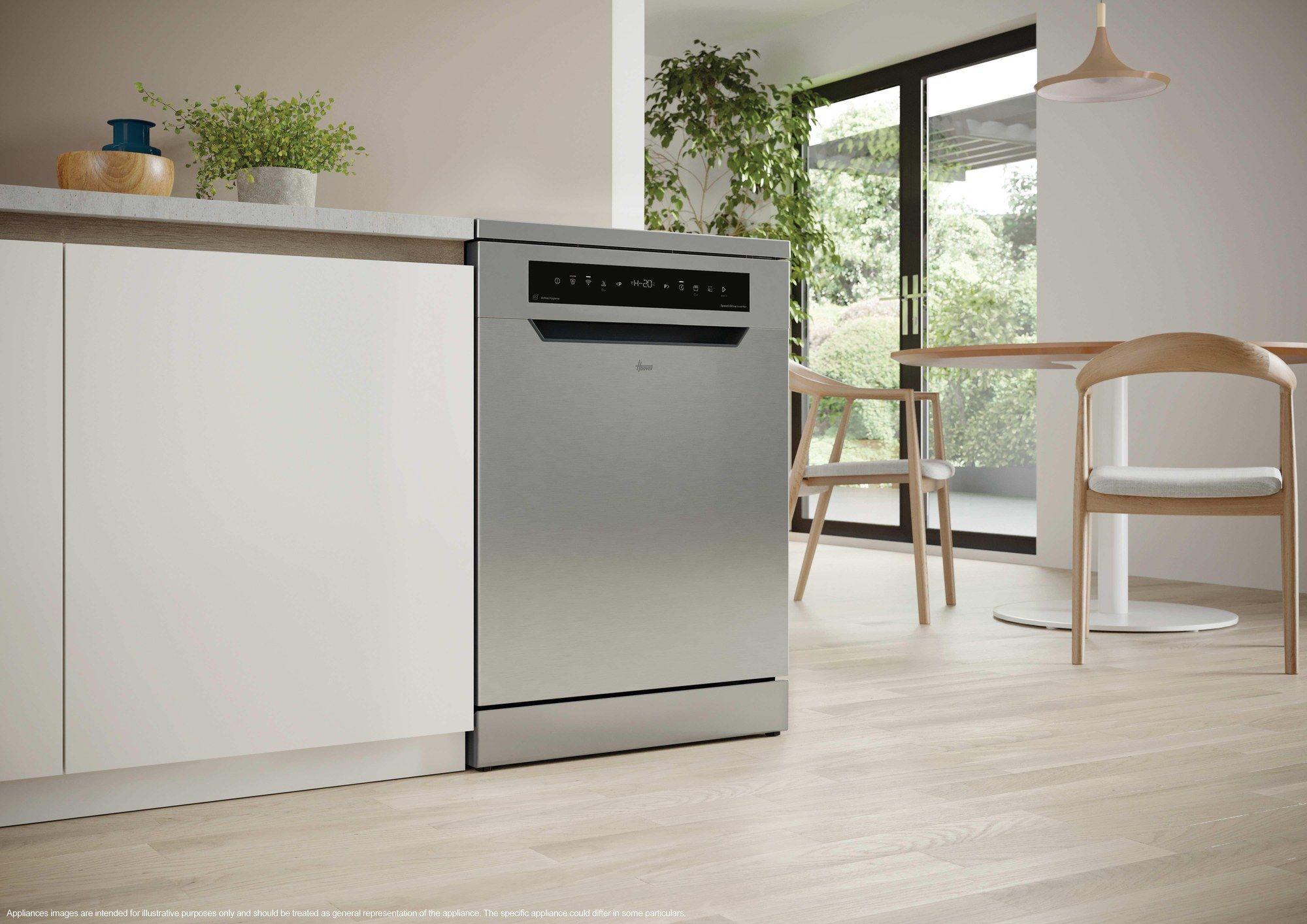 Máquina de Lavar Loiça Independente HOOVER HF3C7F0X (13 talheres - C - 10,9 l - Inox), miniatura 10