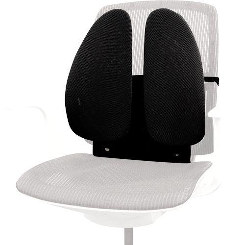 Apoio Lombar para Cadeira FELLOWES Back Angel 8026401 (Ajustável entre 14 e 23 cm - Tecido - Preto e Cinzento), miniatura 3