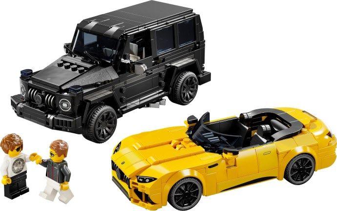 LEGO 76924 Speed Champions Mercedes-AMG G 63 e Mercedes-AMG SL 63 (10+ anos - 808 peças), miniatura 2