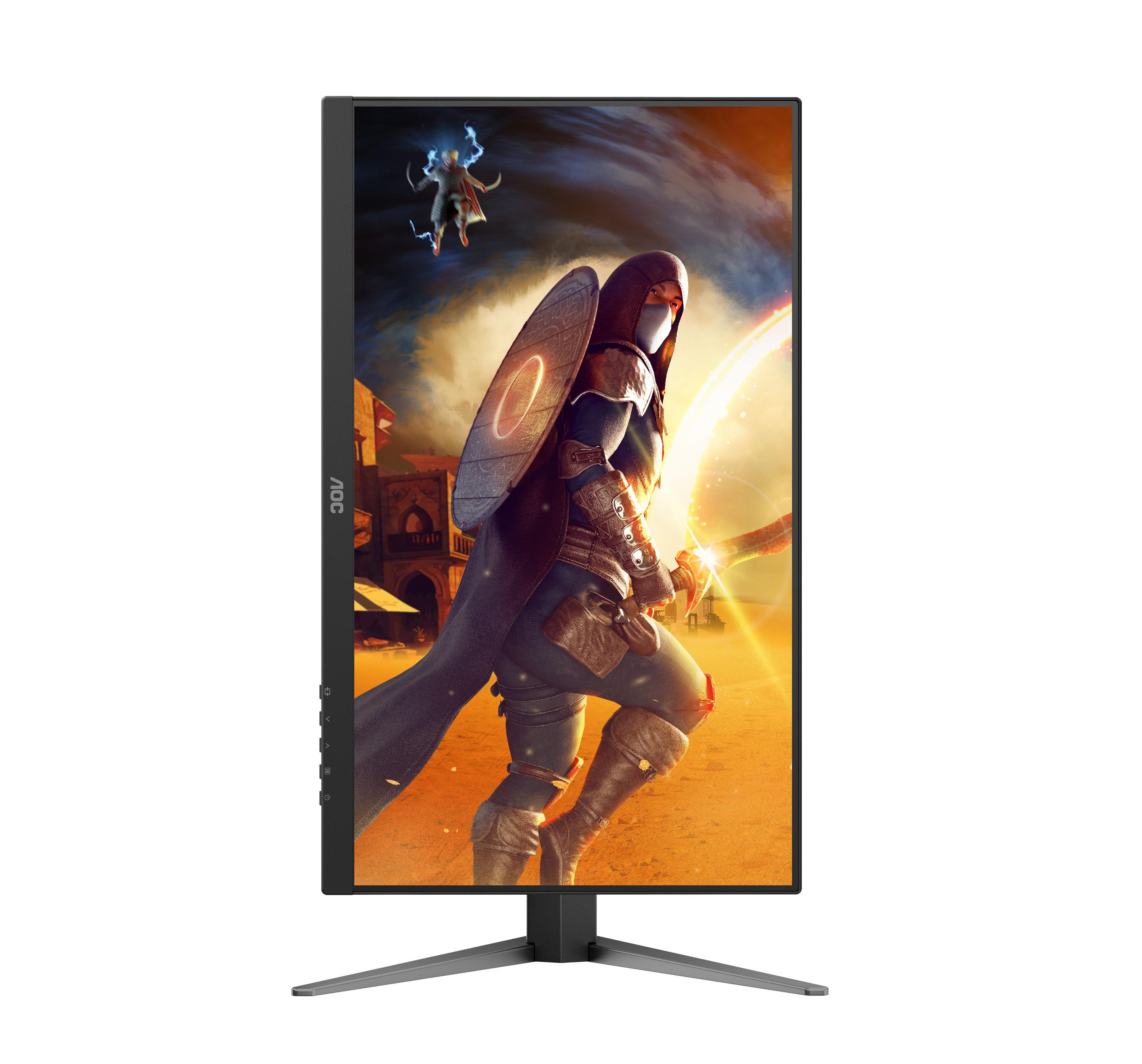 Monitor AOC 27G4HA (27" - Fast IPS - 200 Hz - Preto e Vermelho) — miniatura 9