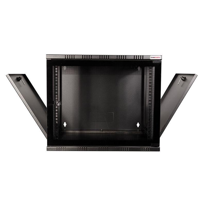 Armário Rack de Parede LOGILINK W12A54B (19" - 12U - Preto) — miniatura 2