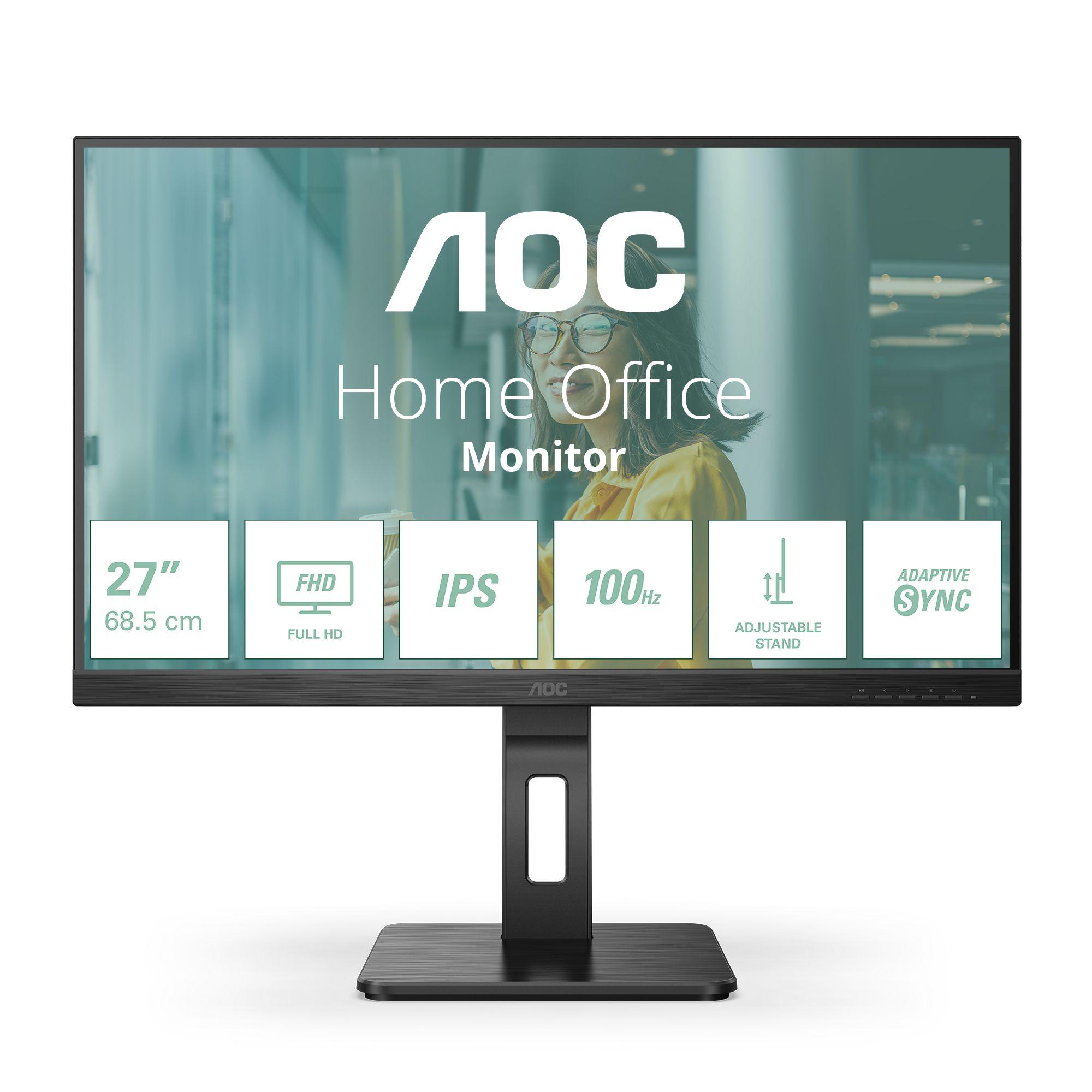 Monitor AOC 27P2Q (27" - IPS - 100 Hz - Preto)