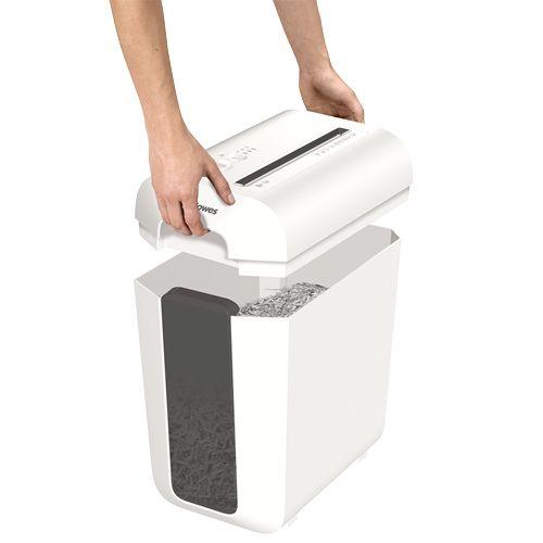 Destruidora de Papel FELLOWES LX65 (Corte em Partículas 4 x 40 mm - Branco) — miniatura 5