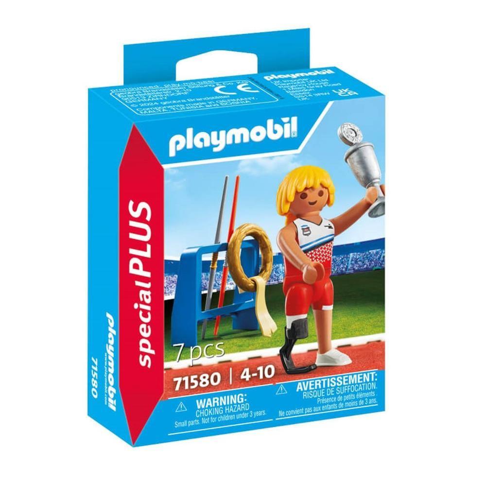 Conjunto de Atletismo PLAYMOBIL 71580 (4 anos - Multicolor)