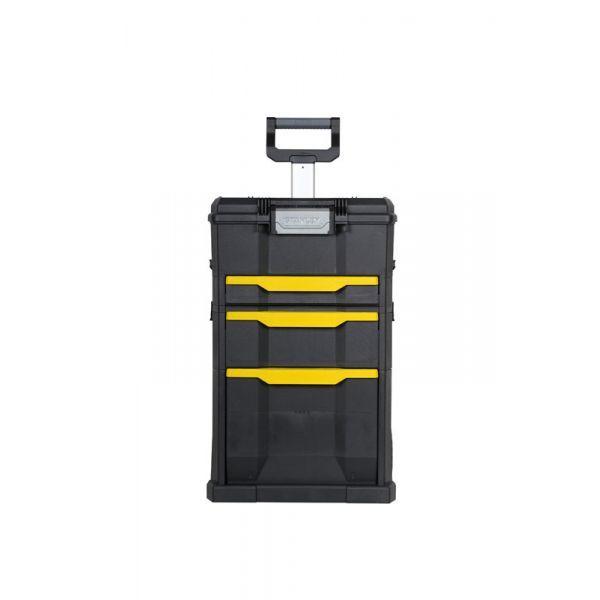 Caixa de Ferramentas Móvel STANLEY STST1-70344 (Polipropileno - 19 polegadas - Preto e Amarelo) — miniatura 2