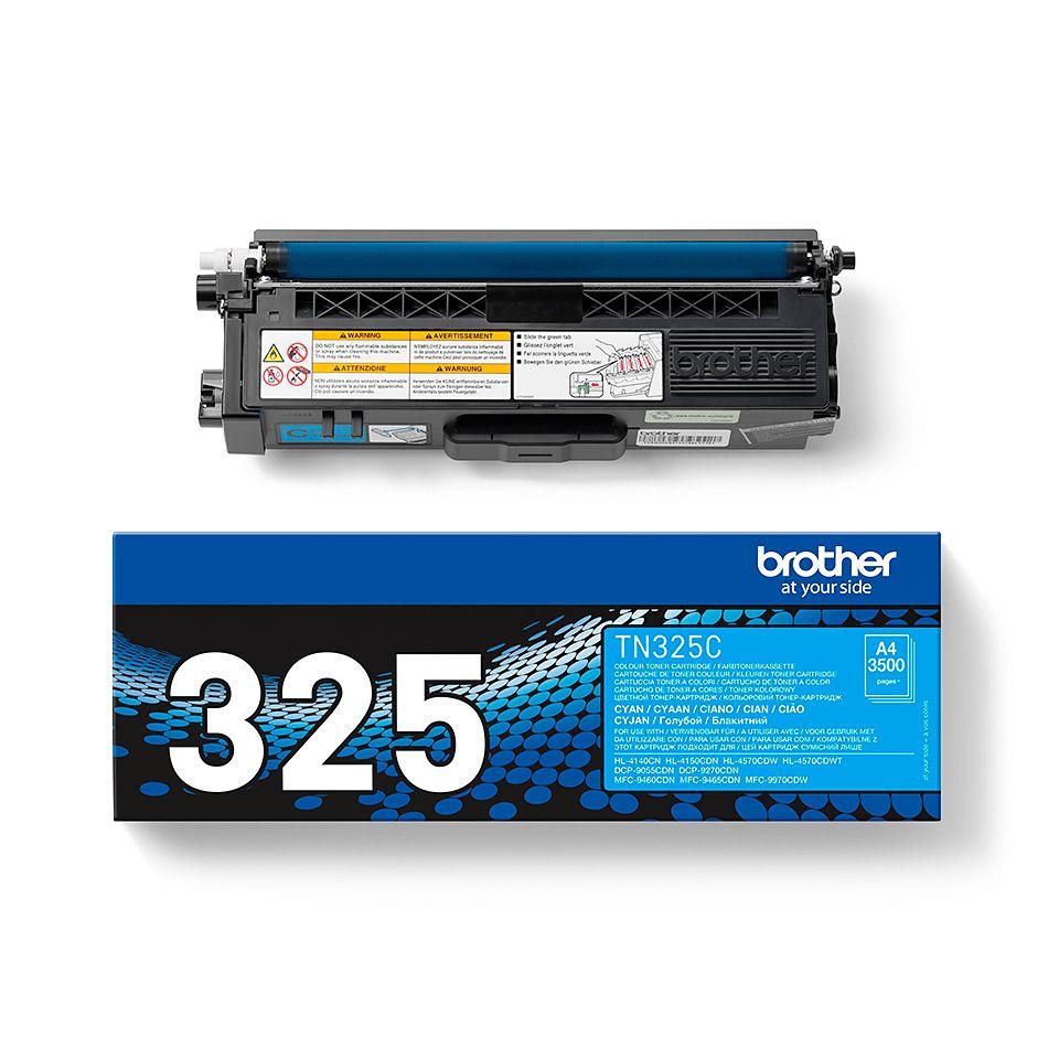 Toner BROTHER TN-325C (3500 páginas - Ciano), miniatura 2