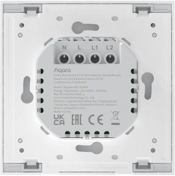 Interruptor de Parede Inteligente AQARA H1 WS-EUK04 (Policarbonato - Branco) — miniatura 4