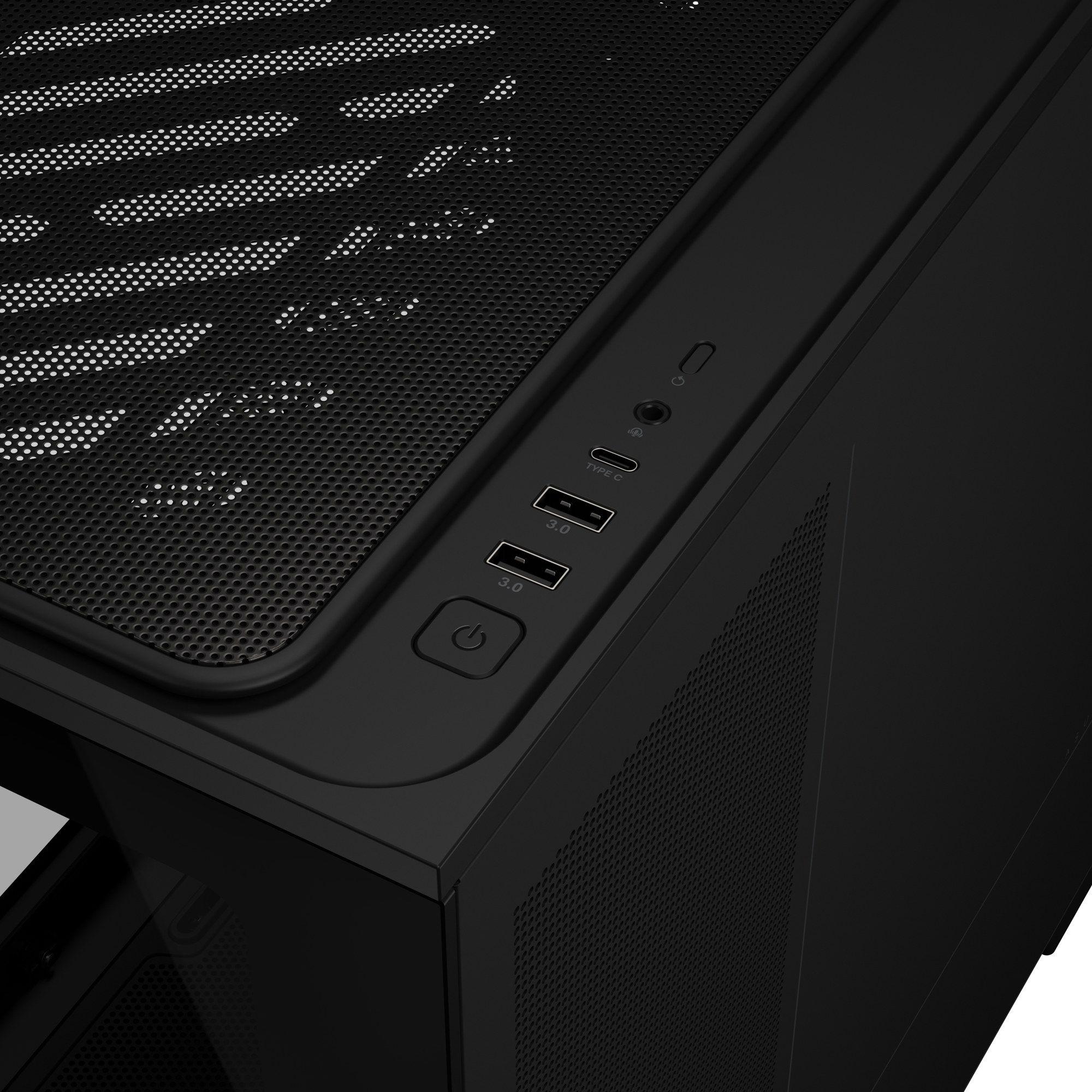 Caixa de Computador ASUS PRIME AP202 ARGB (Micro ATX, Mini-ITX - Mini Tower - Metal - Preto) — miniatura 17