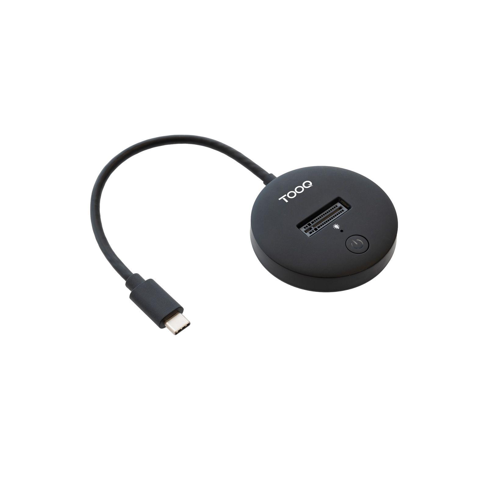 Docking Station para SSD M.2 TOOQ TQDS-100B (8 TB - M.2 " - PCI Express NVMe - Preto)