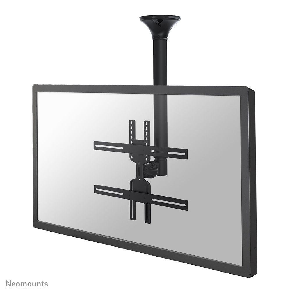 Suporte de Teto para TV NEOMOUNTS FPMA-C400BLACK (32-60" - 35 kg - VESA 200x200 a 600x400 - Preto)