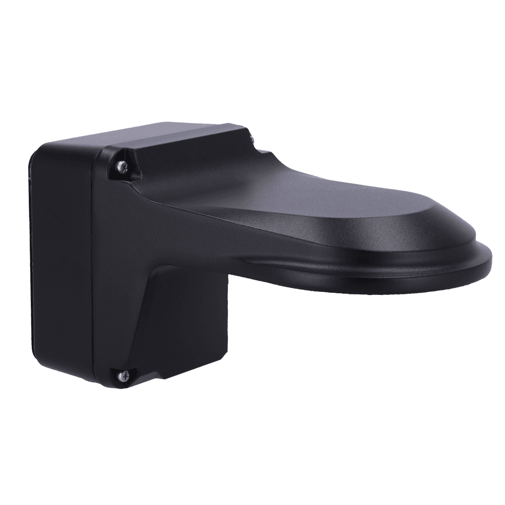 Suporte de Parede com Caixa de Junção UNIVIEW UV-TR-JB07/WM03-G-IN-BLACK (Para Câmaras Dome - Preto)