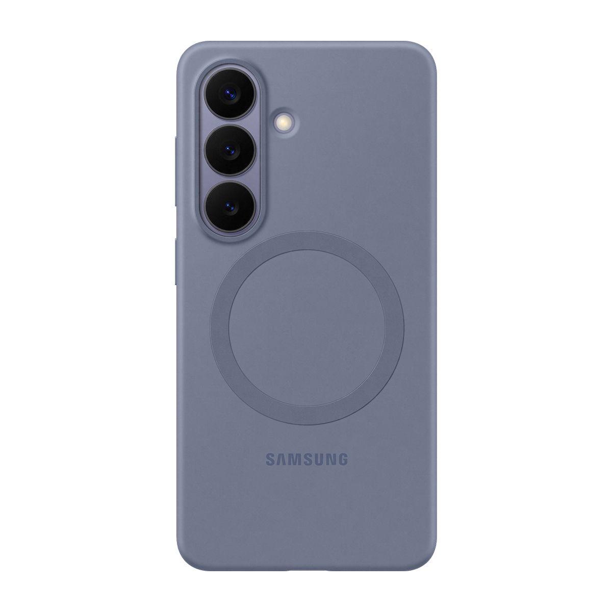 Capa Magnética de Silicone SAMSUNG Galaxy S26 (Silicone - Azul Violeta)