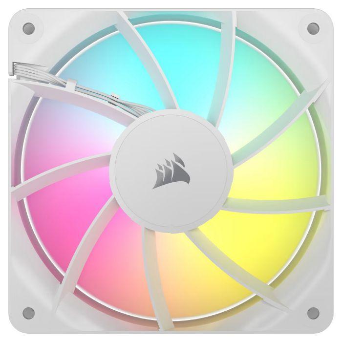 Ventoinha CORSAIR RS120 ARGB (Multicor - Branco), miniatura 4