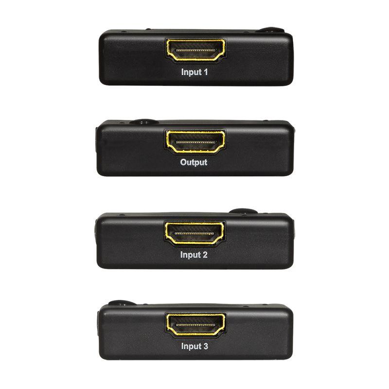 Comutador HDMI LOGILINK HD0041 (60 Hz - Preto) — miniatura 3