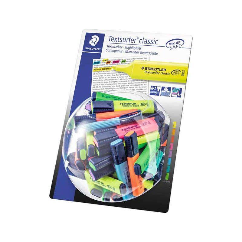 Marcadores Fluorescentes STAEDTLER Textsurfer Classic 364 (Cores variadas)