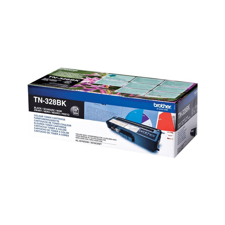 Toner BROTHER TN-328BK (6000 páginas - HL-4570CDW, HL-4570CDWT - Preto), miniatura 2