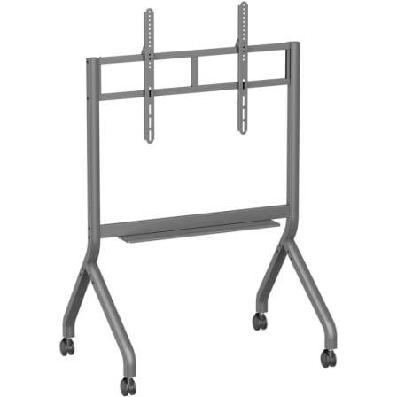 Suporte de Chão com Rodas para TV AISENS FT90F-471 (55 a 90 polegadas - 90 kg - Suporte de chão para TV)