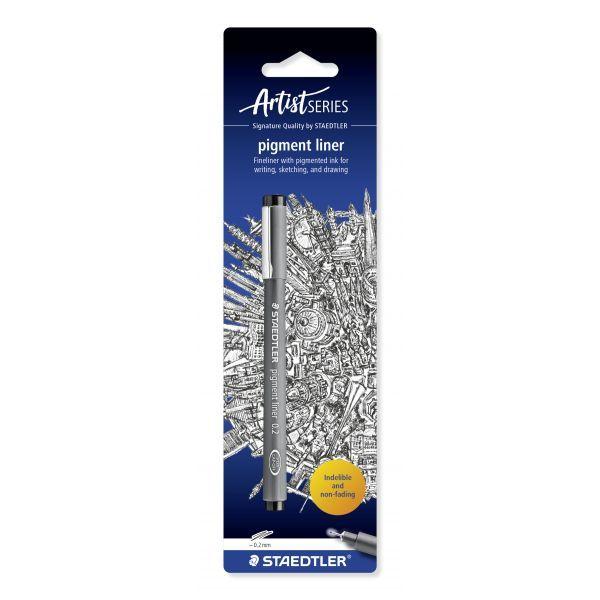 Marcador de Linha Fina STAEDTLER 30802-9BKD04 (Polipropileno - Preto), miniatura 2