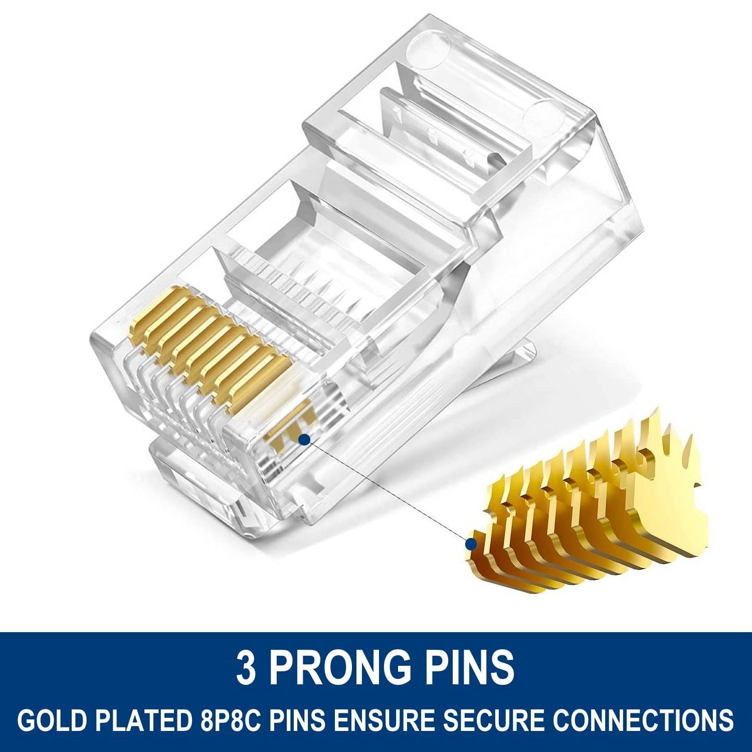 Fichas RJ45 EWENT IM1206 (RJ-45 - Transparentes) — miniatura 3