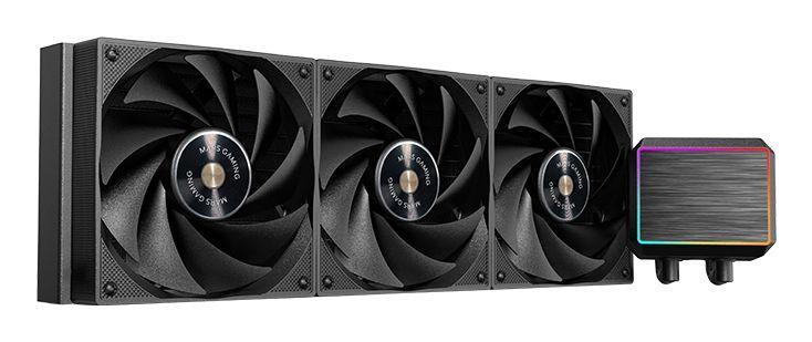 Sistema de Refrigeração Líquida MARS GAMING ML-PROII360 (120 mm - 3 ventoinhas - 2000 RPM - Preto)