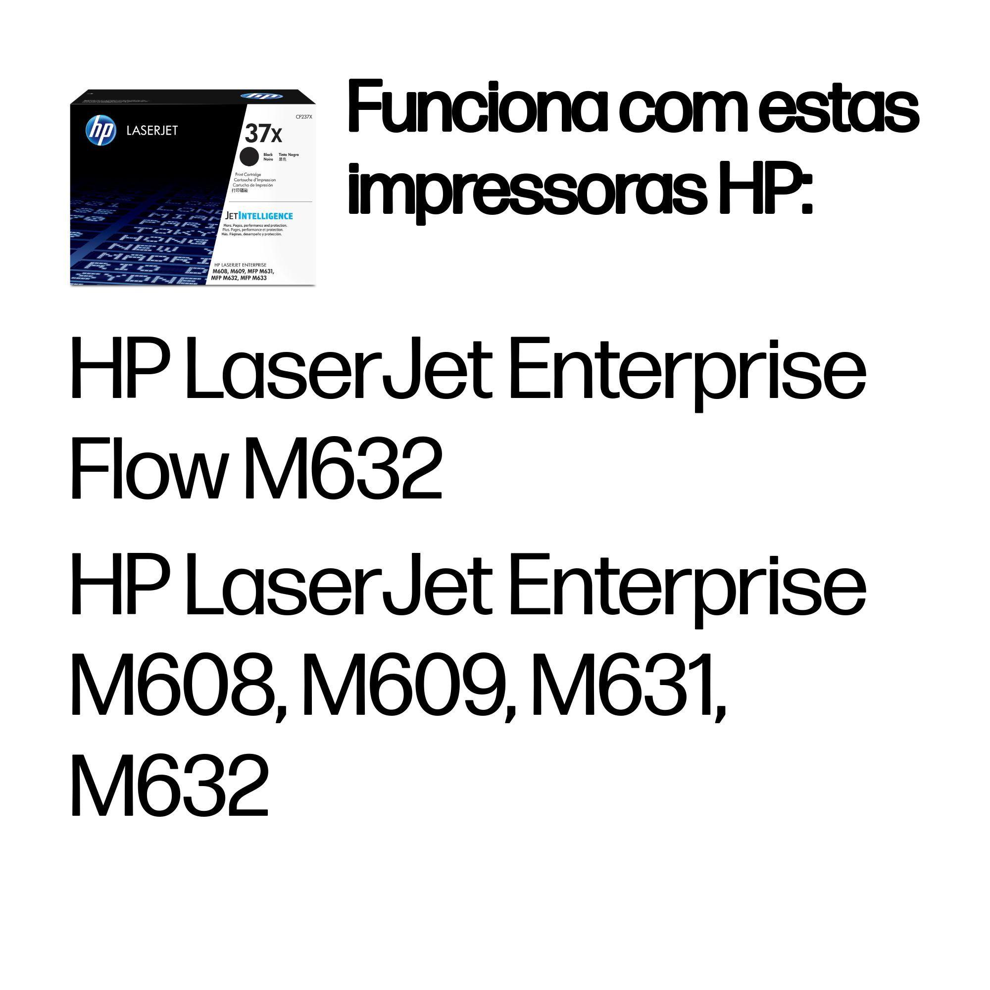 Toner HP 37X CF237X (25000 páginas - Preto), miniatura 2