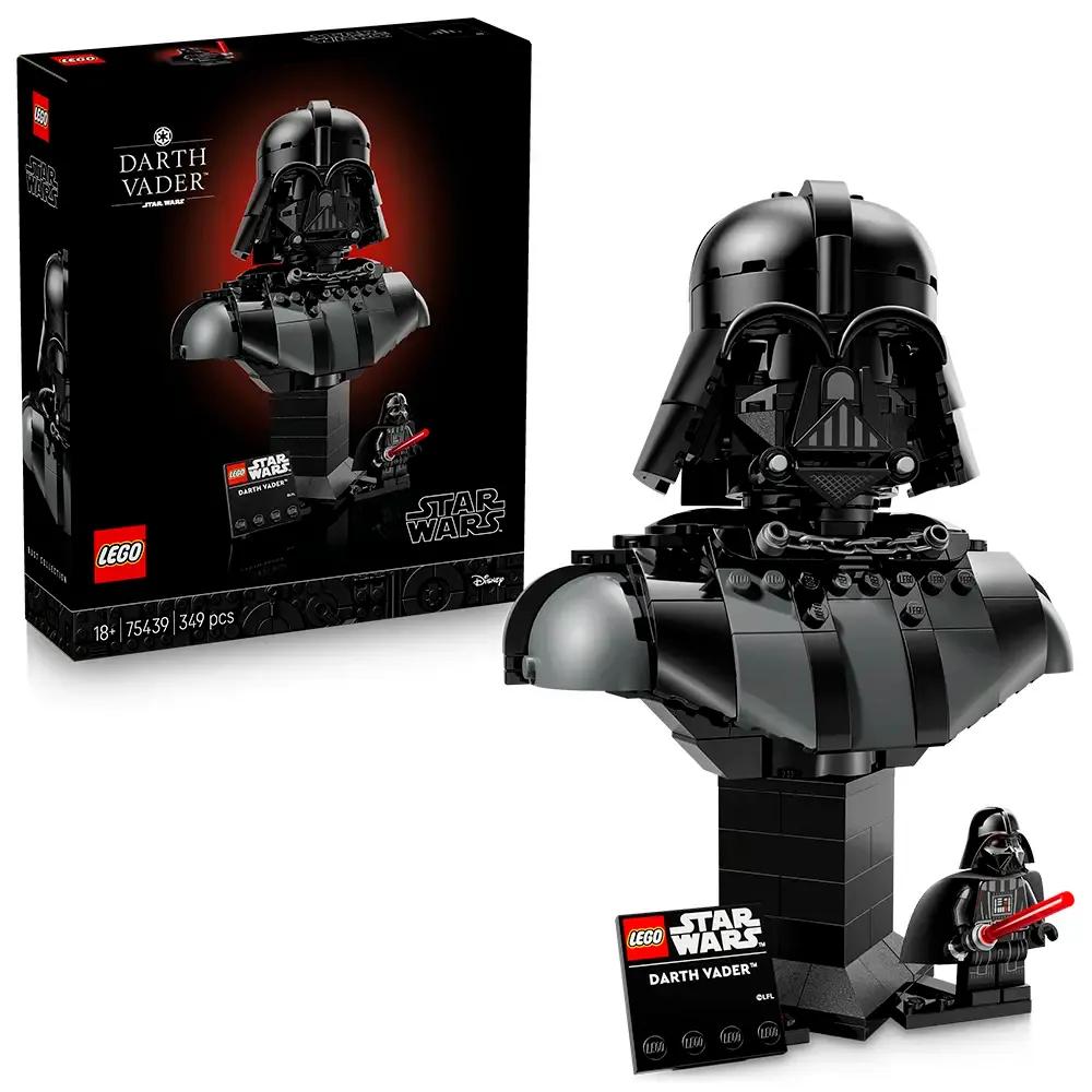 LEGO 75439 Star Wars Busto do Darth Vader™ (18+ anos - 349 peças) — miniatura 3
