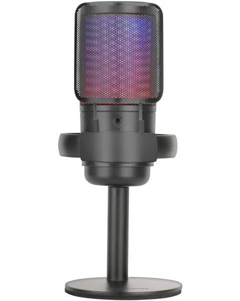 Microfone de Estúdio MARS GAMING MMIC-SE (Microfone de mesa - Com fios - USB/3.5 mm - Preto)