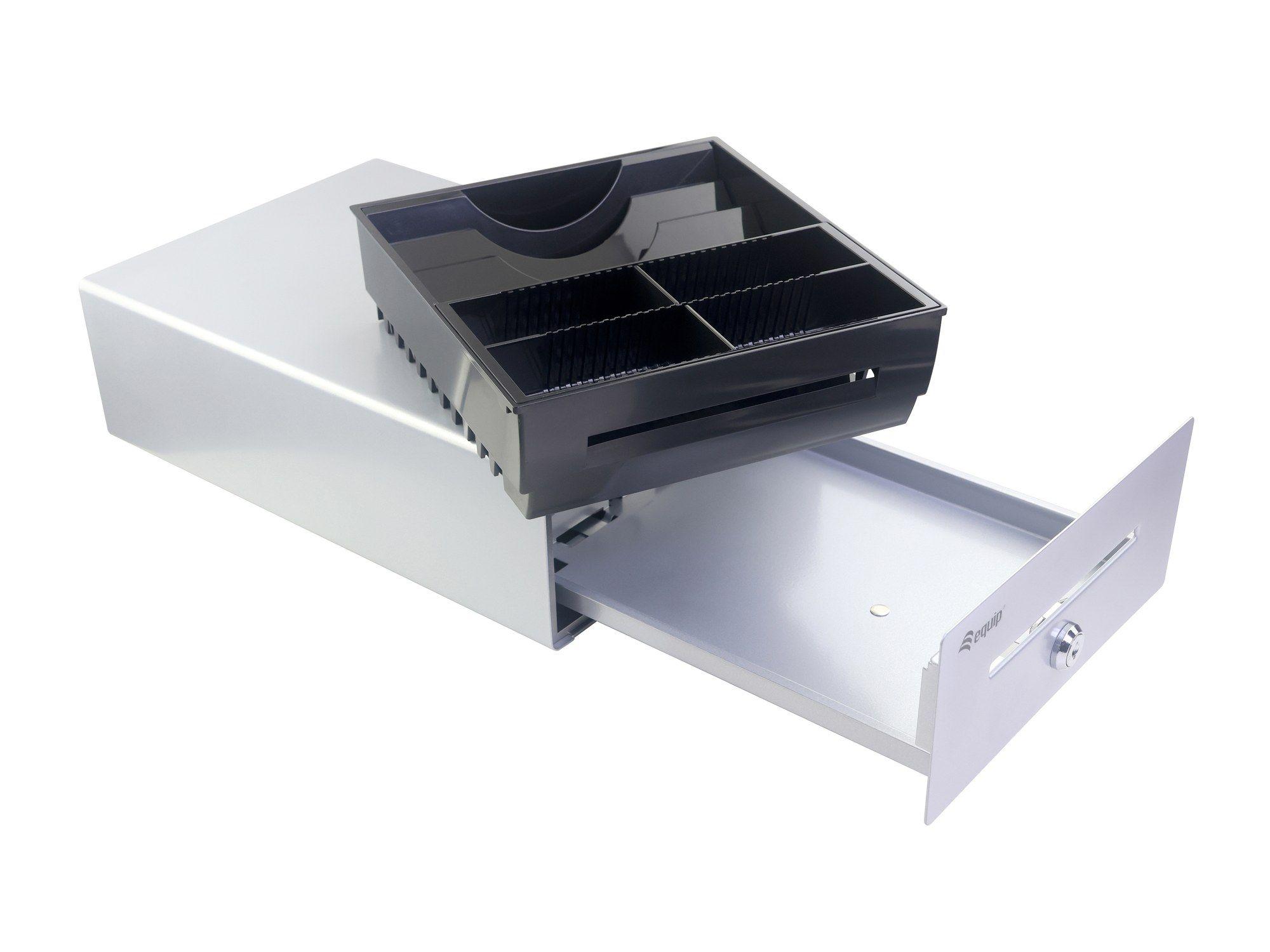 Gaveta de Dinheiro EQUIP 351012 (Manual e Automática - 230 x 338 x 110 mm - Prateado) — miniatura 7