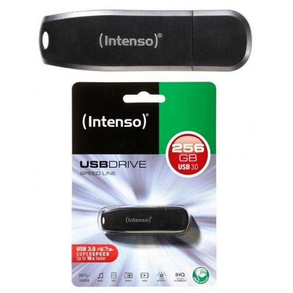 Pen USB INTENSO Speed Line (Tampa - USB Type-A - 3.2 Gen 1 - Preto), miniatura 2