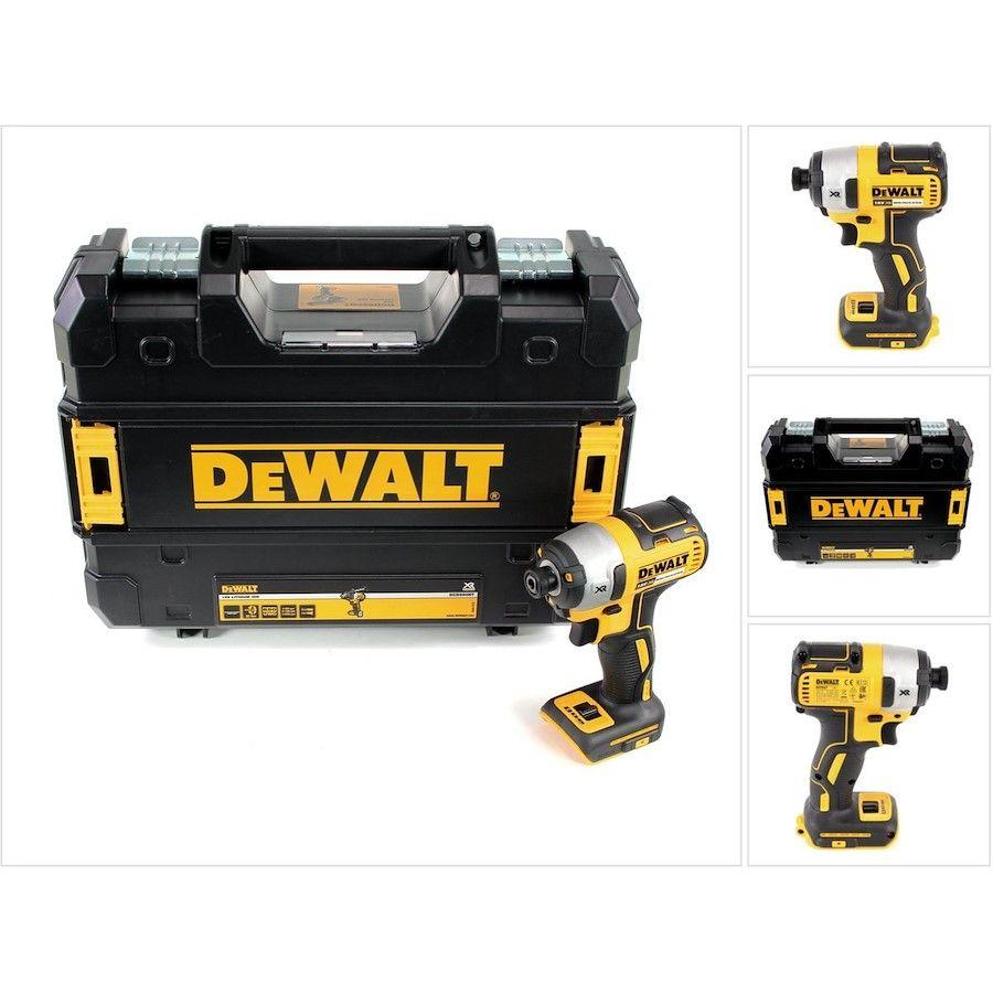 Aparafusadora de Impacto DEWALT DCF887NT-XJ (18 V - 250 Nm - 1/4" - Preto/Amarelo) — miniatura 2