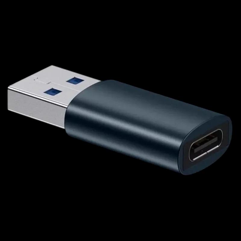 Adaptador BASEUS Ingenuity Series Mini ZJJQ000101 (Fêmea - Macho - Preto)