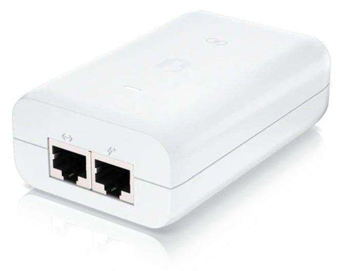 Injetor PoE+ UBIQUITI U-POE-AT (Gigabit Ethernet - 1 unidade - Branco), miniatura 3