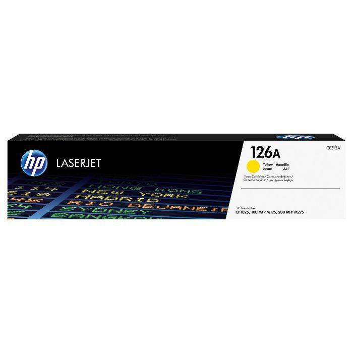 Toner Original HP CE312A (1000 páginas - Amarelo) — miniatura 2