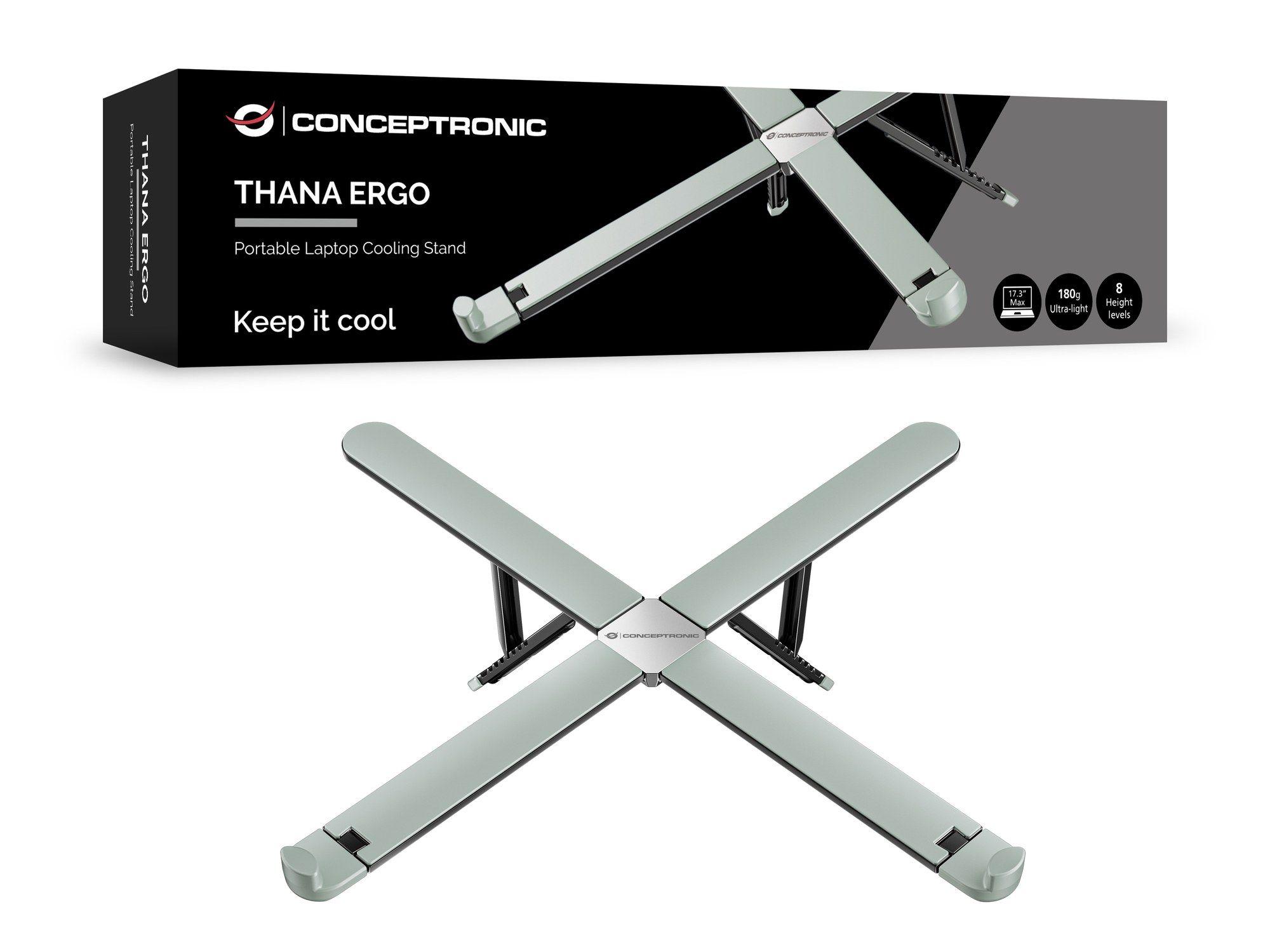 Suporte para Portátil CONCEPTRONIC THANA11G (43,9 cm - Cinzento), miniatura 4