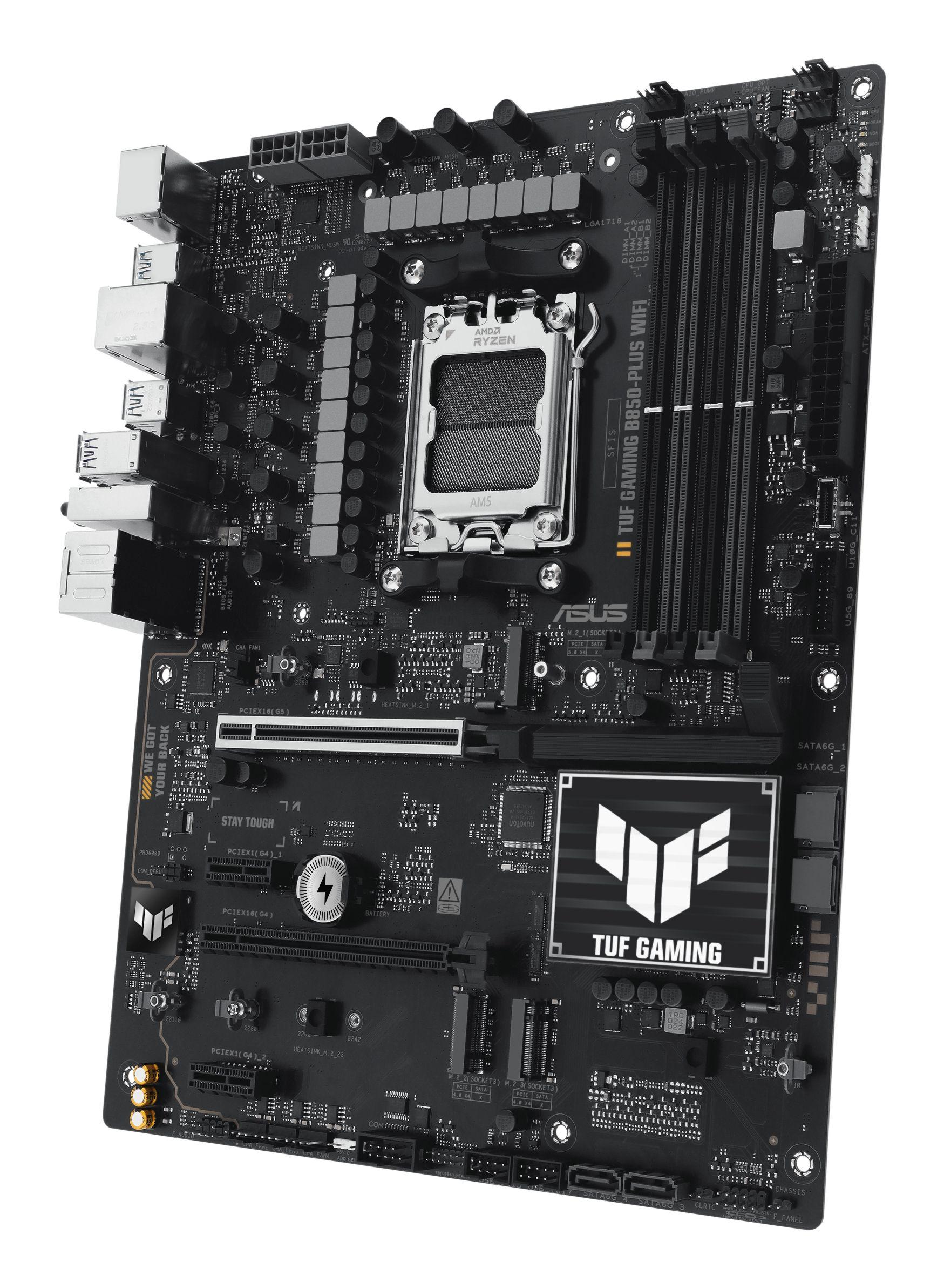 Motherboard ASUS TUF GAMING B850-PLUS WIFI (AM5 - ATX - Duplo canal - Preto), miniatura 7