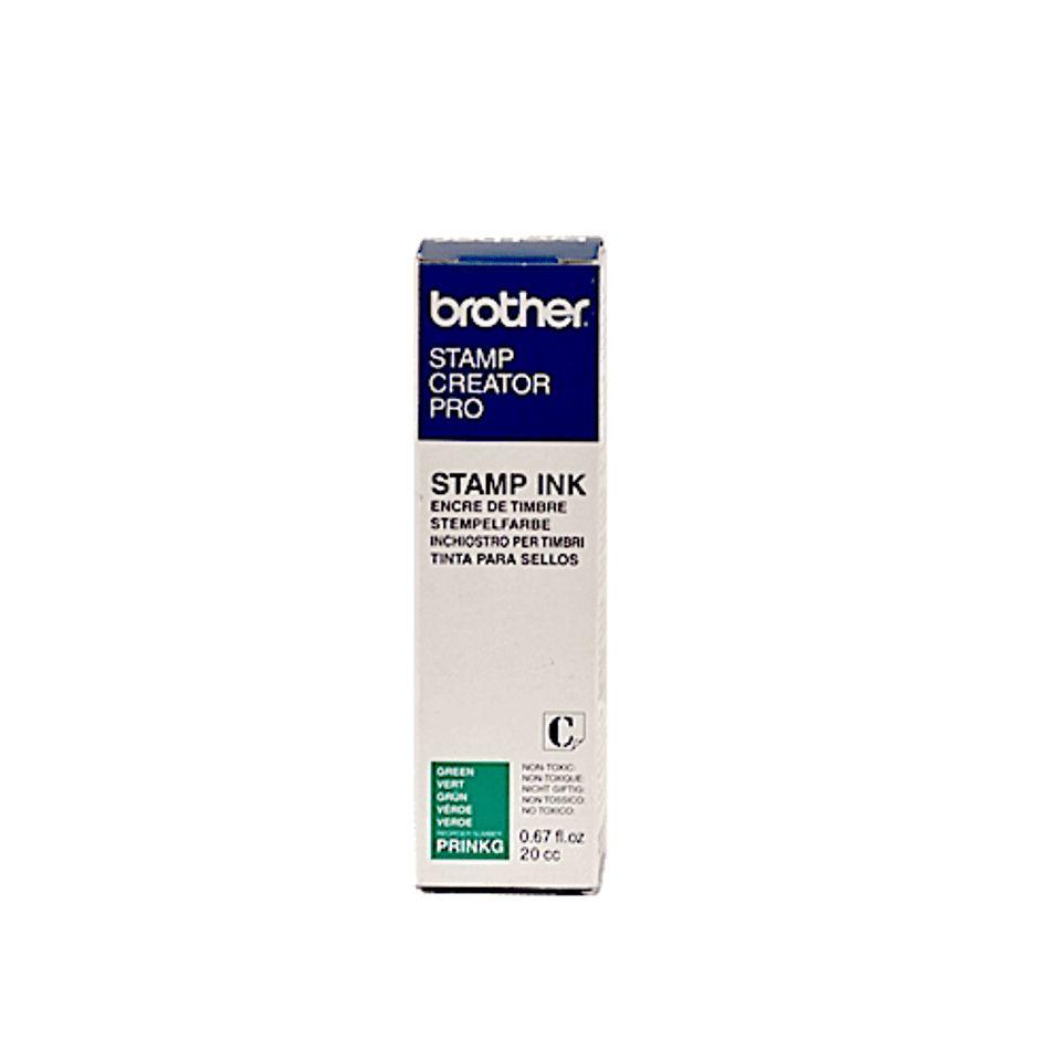 Tinta de Reentintado para Carimbos BROTHER PRINKG (Verde)