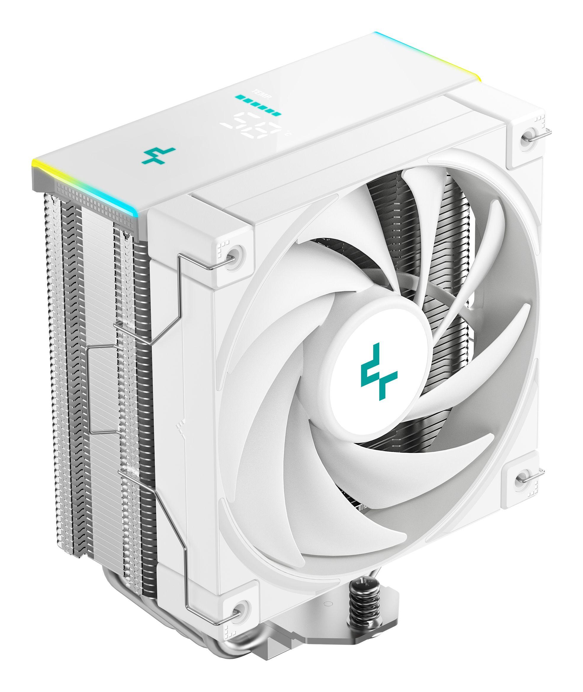 Cooler de CPU DEEPCOOL AK400 Digital SE WH (Até 220 W - Alumínio - Multi - Branco)